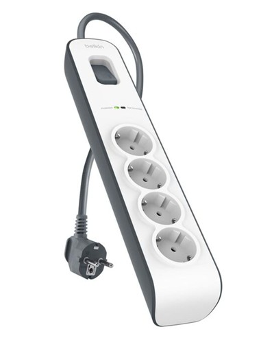REGLETA BELKIN PROTECCION SOBRETENSIONES 4+2 TOMAS