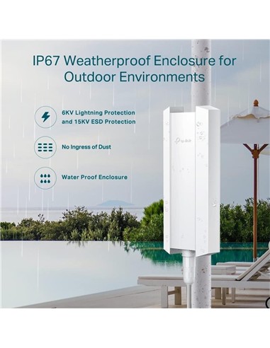 ACCESS POINT TP-LINK EAP610-OUTDOOR AX1800 DUAL BA