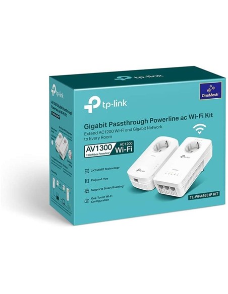 POWERLINE TP-LINK TL-WPA8631P ETHERNET AV1300 + EN