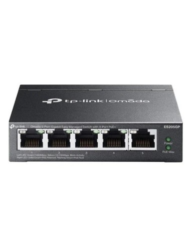SWITCH TP-LINK ES205G GIGABIT 5 PUERTOS