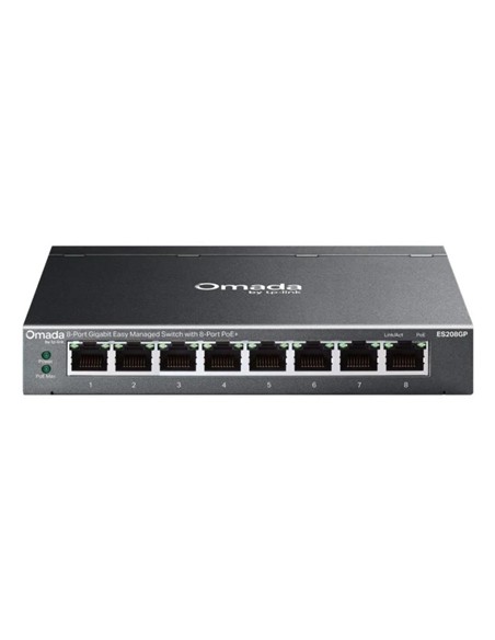 SWITCH TP-LINK ES208GP GIGABIT 5 PUERTOS POE+