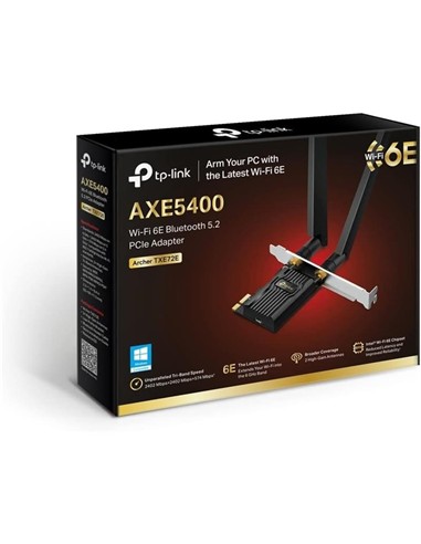 WIRELESS ADAPTADOR PCIE TP-LINK ARCHER TXE72E WIFI