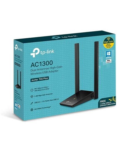 WIRELESS ADAPTADOR T4U PLUS USB 3.0 DUAL BAND TP-L