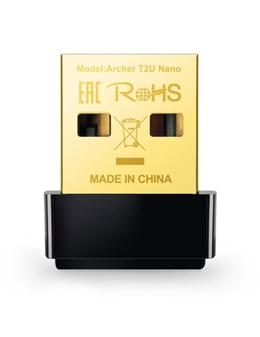 WIRELESS ADAPTADOR USB TP-LINK ARCHER T2U NANO 600