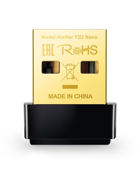 WIRELESS ADAPTADOR USB TP-LINK ARCHER T2U NANO 600
