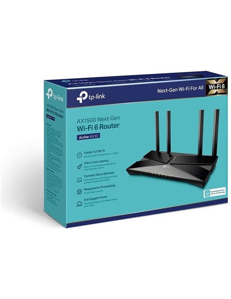 WIRELESS N ROUTER TP-LINK ARCHER AX10 WIFI 6 AX150