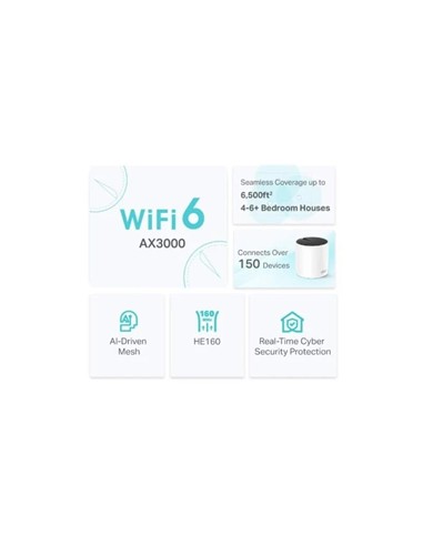 WIRELESS REPEATER TP-LINK AX3000 WIFI 6 DUALBAND M