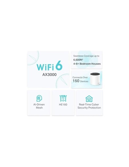 WIRELESS REPEATER TP-LINK AX3000 WIFI 6 DUALBAND M