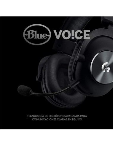 AURICULARES + MICROFONO LOGITECH G PRO X USB BLACK