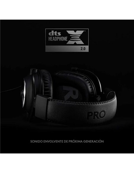 AURICULARES + MICROFONO LOGITECH G PRO X USB BLACK