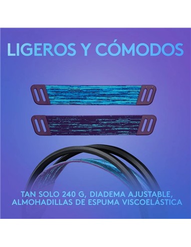 AURICULARES + MICROFONO LOGITECH GAMING G335 JACK
