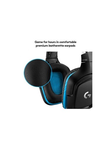 AURICULARES + MICROFONO LOGITECH GAMING G432 USB