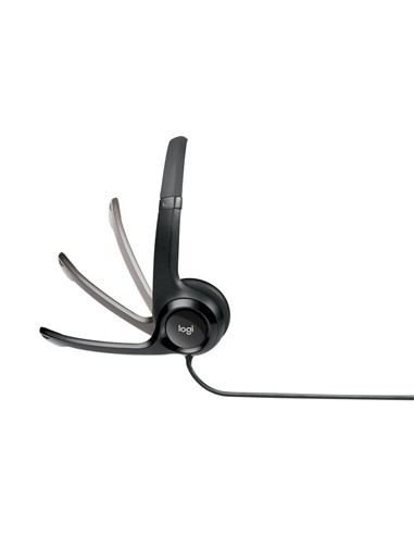AURICULARES + MICROFONO LOGITECH H390 BLACK