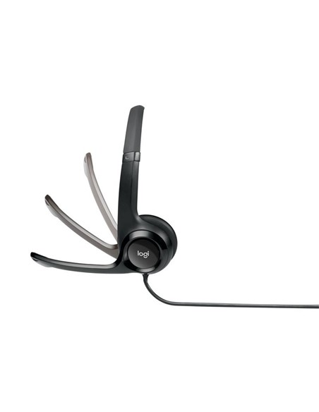 AURICULARES + MICROFONO LOGITECH H390 BLACK