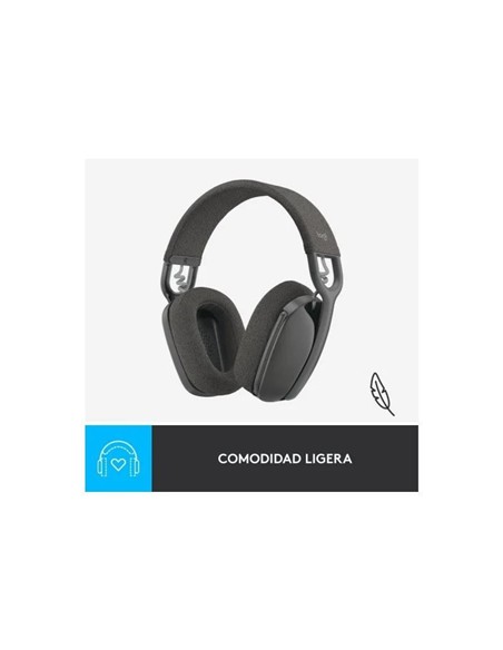AURICULARES + MICROFONO LOGITECH ZONE VIBE 100 BLU