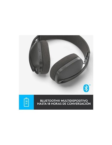 AURICULARES + MICROFONO LOGITECH ZONE VIBE 100 BLU
