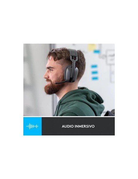 AURICULARES + MICROFONO LOGITECH ZONE VIBE 100 BLU