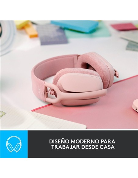 AURICULARES + MICROFONO LOGITECH ZONE VIBE 100 BLU