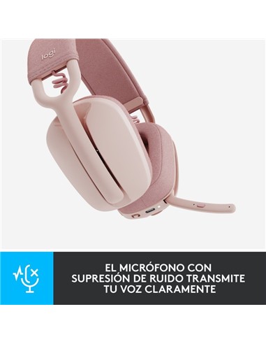 AURICULARES + MICROFONO LOGITECH ZONE VIBE 100 BLU
