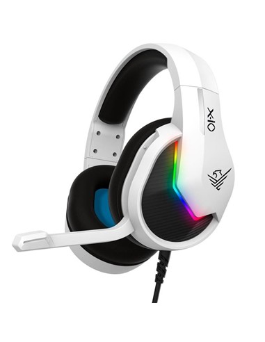 AURICULARES + MICROFONO PHOENIX X-IO GAMING RGB WH