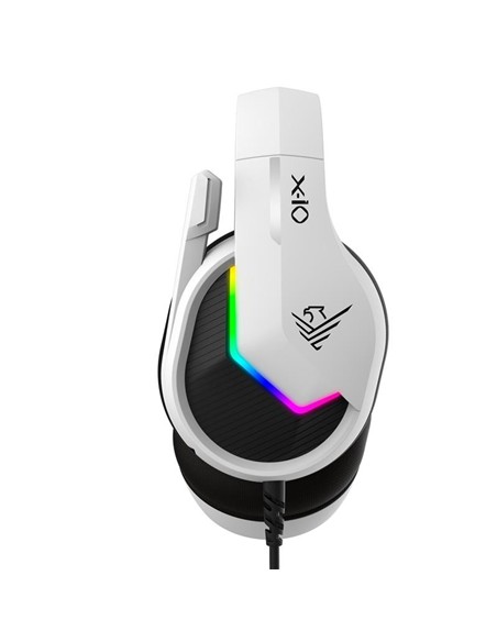 AURICULARES + MICROFONO PHOENIX X-IO GAMING RGB WH