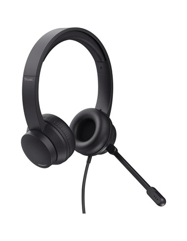 AURICULARES + MICROFONO TRUST AYDA HEADSET PC AUX