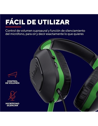 AURICULARES + MICROFONO TRUST GAMING GXT 415X ZIRO