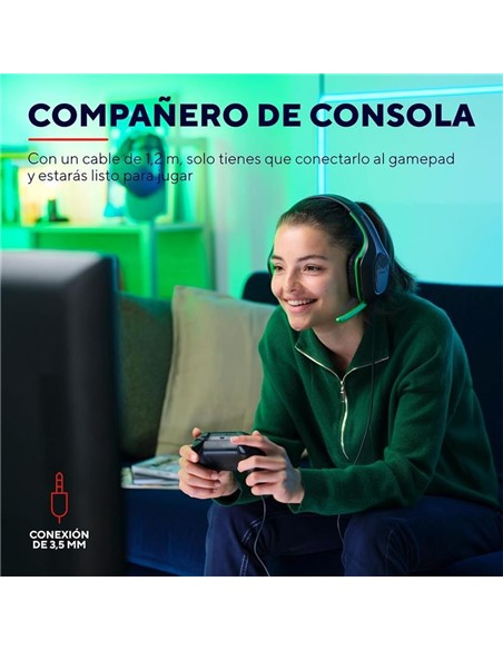 AURICULARES + MICROFONO TRUST GAMING GXT 415X ZIRO