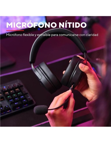 AURICULARES + MICROFONO TRUST GAMING GXT 489 FAYZO