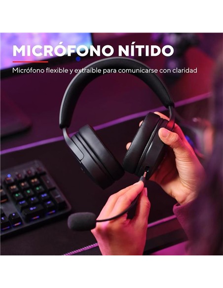 AURICULARES + MICROFONO TRUST GAMING GXT 489 FAYZO