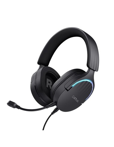 AURICULARES + MICROFONO TRUST GAMING RGB GXT 490 F