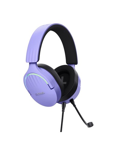 AURICULARES + MICROFONO TRUST GAMING RGB GXT 490P