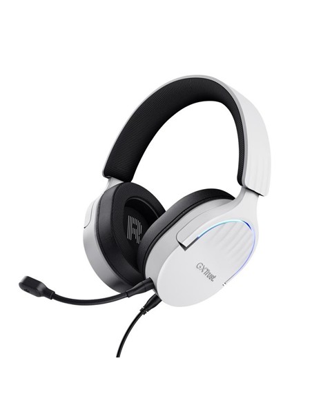 AURICULARES + MICROFONO TRUST GAMING RGB GXT 490W