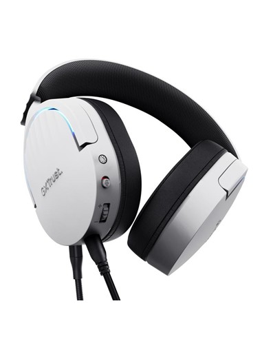 AURICULARES + MICROFONO TRUST GAMING RGB GXT 490W