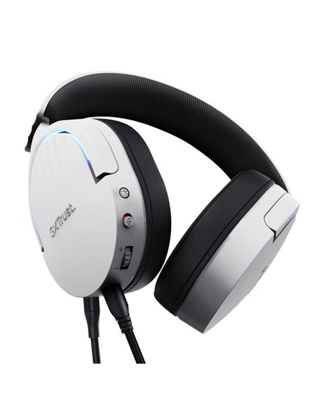 AURICULARES + MICROFONO TRUST GAMING RGB GXT 490W