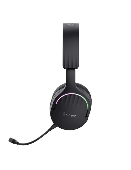 AURICULARES + MICROFONO TRUST GAMING RGB GXT 491 F