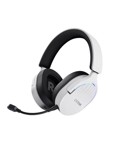 AURICULARES + MICROFONO TRUST GAMING RGB GXT 491W