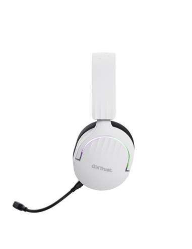 AURICULARES + MICROFONO TRUST GAMING RGB GXT 491W