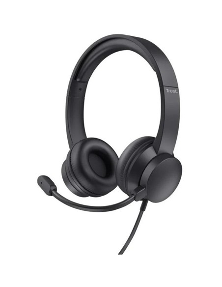 AURICULARES + MICROFONO TRUST HS-150 HEADSET 3.5MM