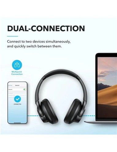 AURICULARES ANKER SOUNDCORE Q20I WIRELESS BLUETOOT