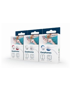 AURICULARES GEMBIRD IN EAR BLUE 2
