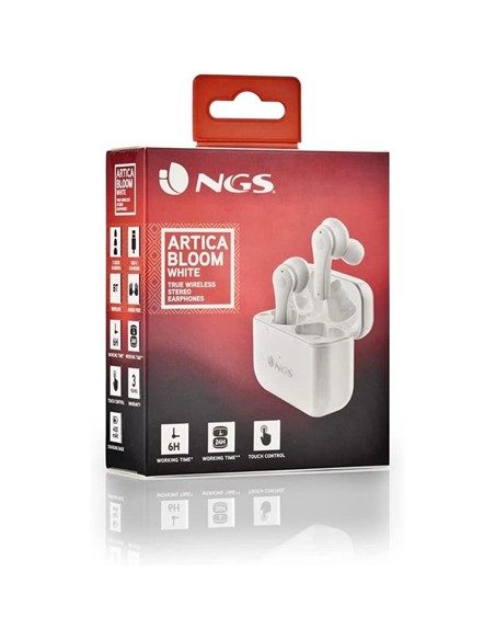 AURICULARES NGS ARTICA BLOOM EARPHONES BLUETOOTH W