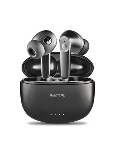 AURICULARES NGS HUSH IN EAR ANC/ENC BLUETOOTH BLAC
