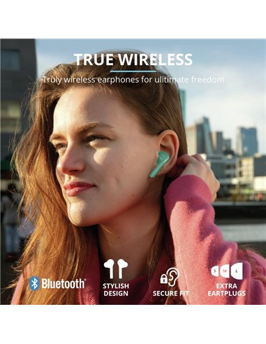 AURICULARES TRUST NIKA TOUCH EARPHONES BLUETOOTH W