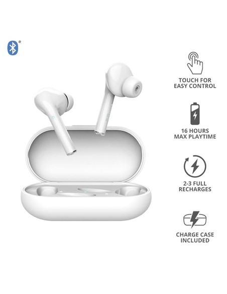 AURICULARES TRUST NIKA TOUCH EARPHONES BLUETOOTH W