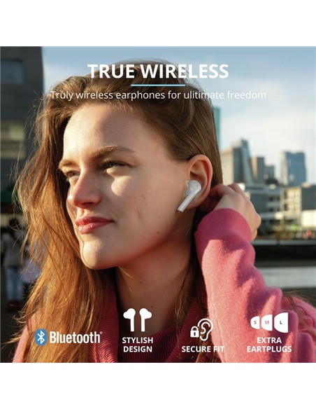 AURICULARES TRUST NIKA TOUCH EARPHONES BLUETOOTH W