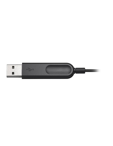 AURICULARES+ MICROFONO LOGITECH H340 USB BLACK