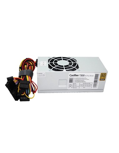 FUENTE DE ALIMENTACION COOLBOX 300W TFX 80 PLUS BR