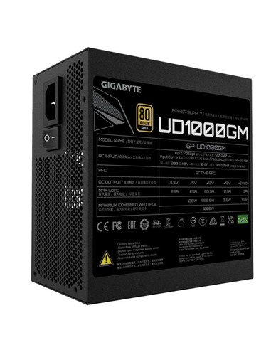 FUENTE DE ALIMENTACION GIGABYTE 1000W  80+ MODULAR