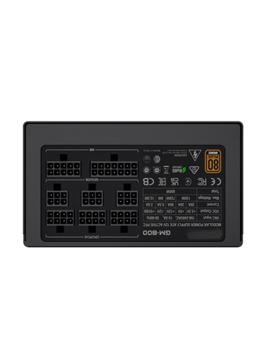 FUENTE DE ALIMENTACION GM 800W FULL MODULAR 80+ BR